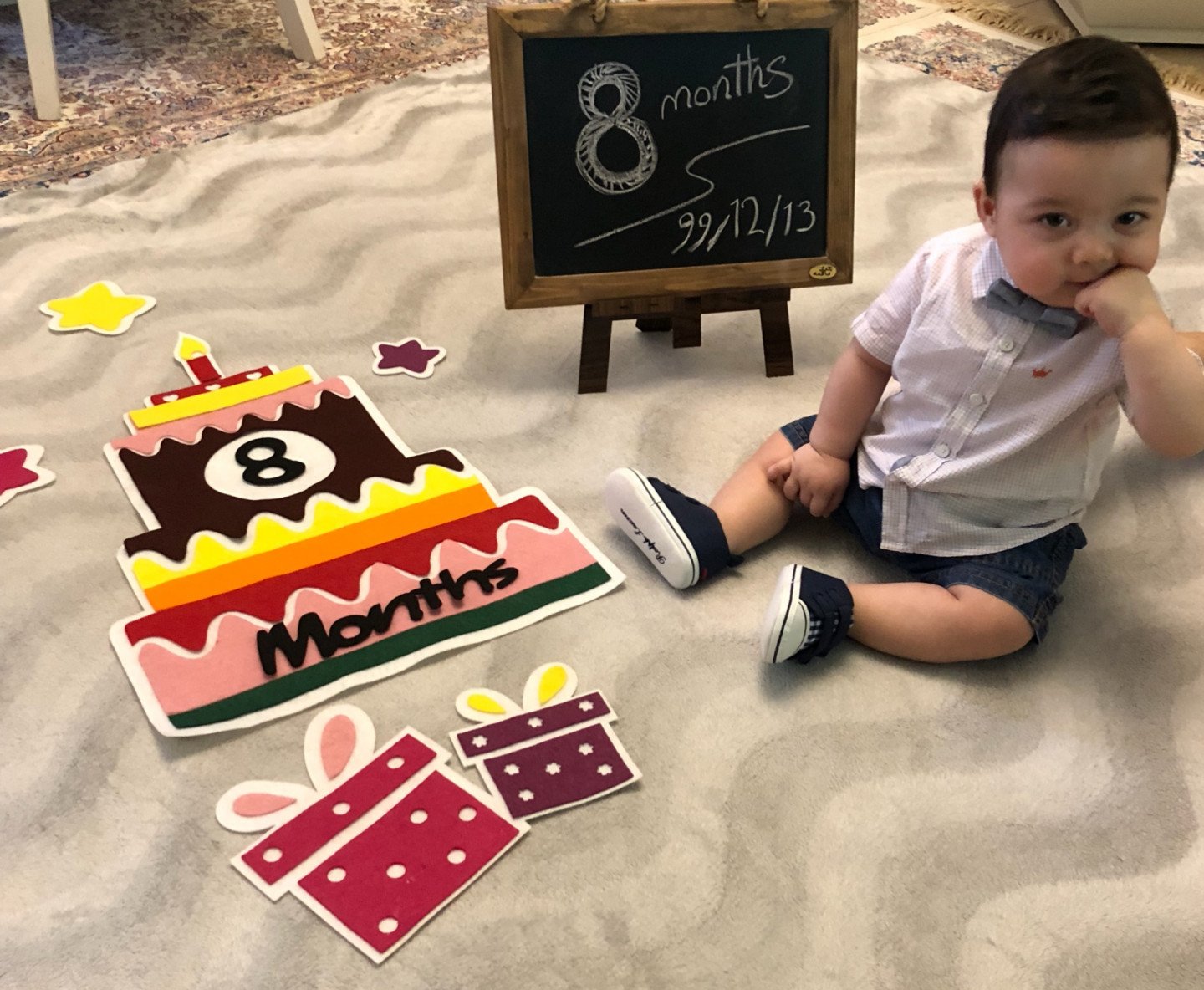 هشت ماهگی نوزاد آرمان ستاری