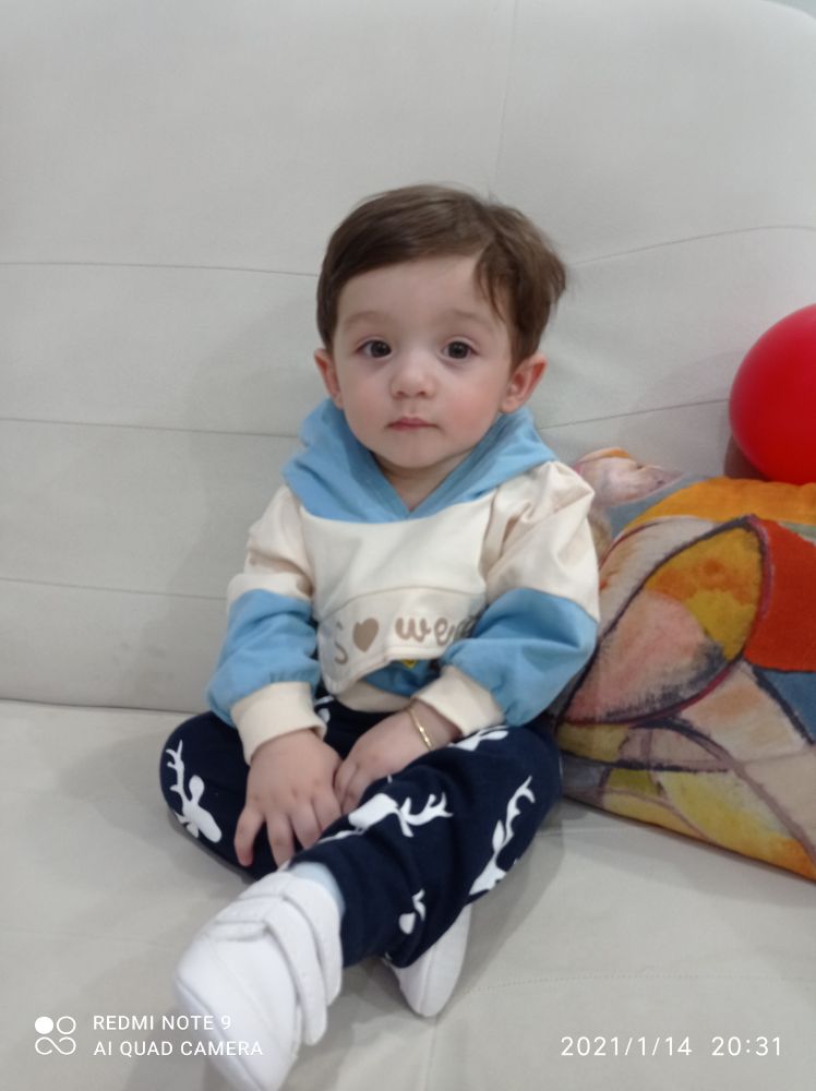 دوازده ماهگی نوزاد رادین سعادتی