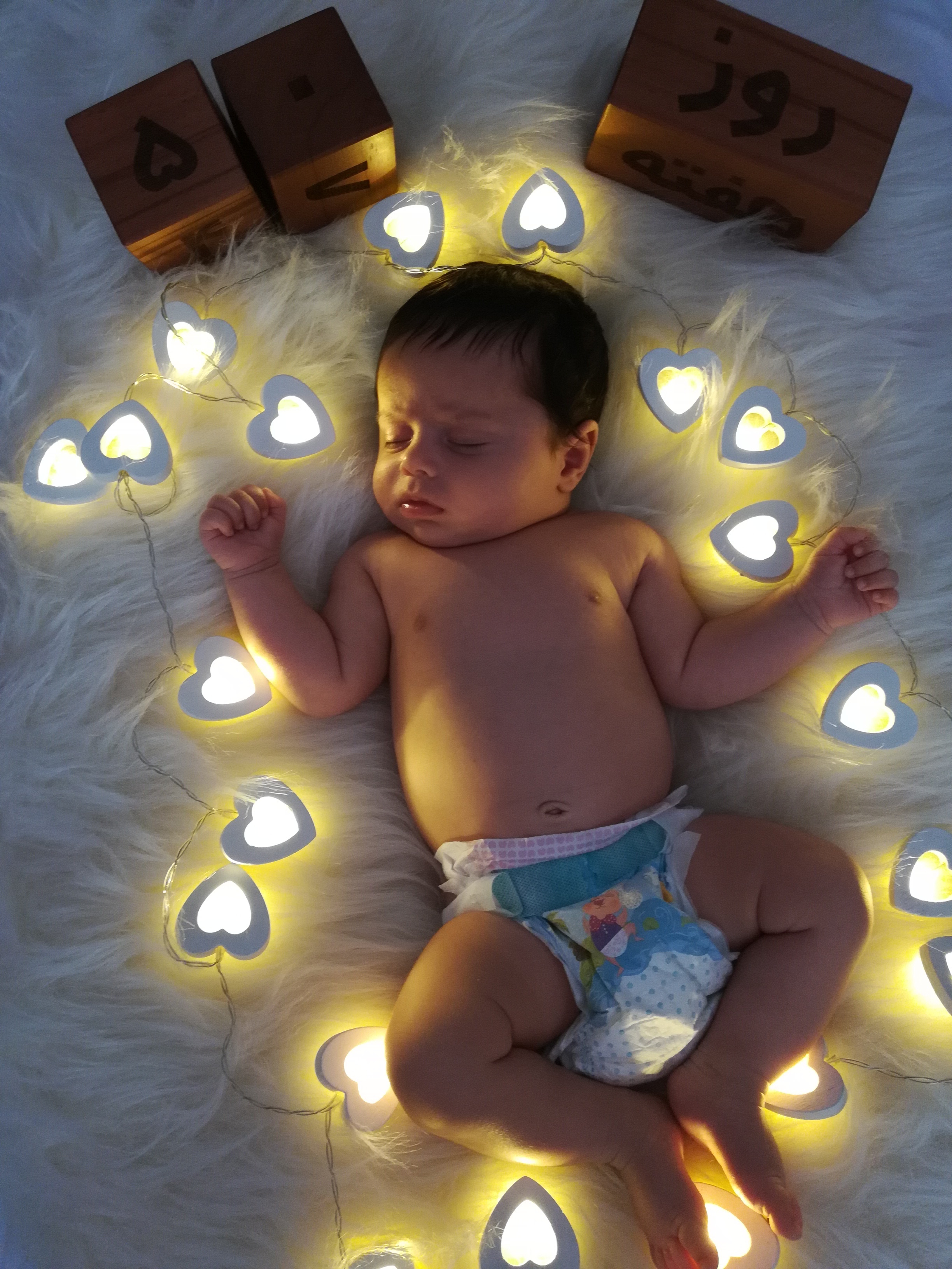 یک ماهگی نوزاد سیناجعفری