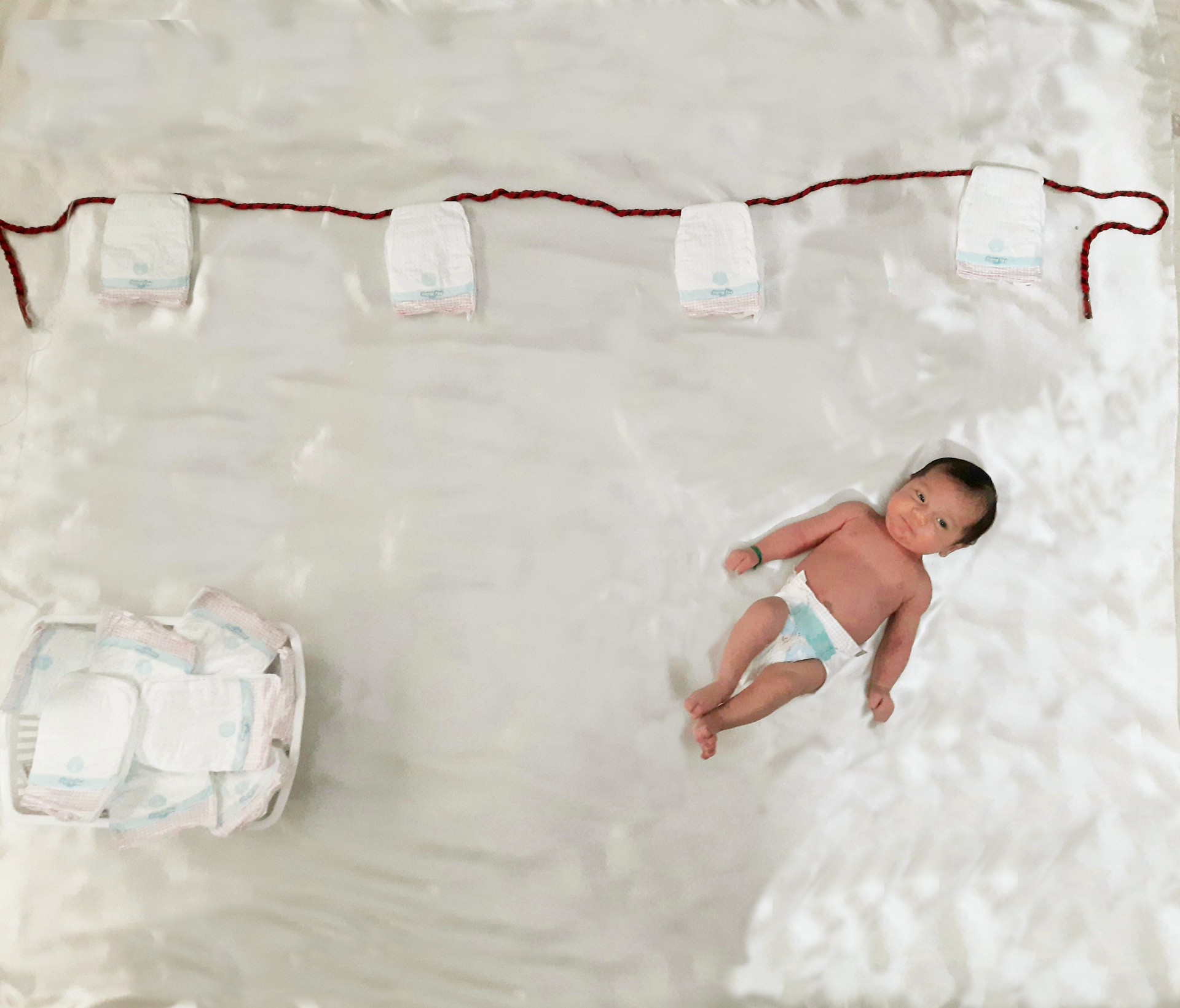 یک ماهگی نوزاد ارام عرب