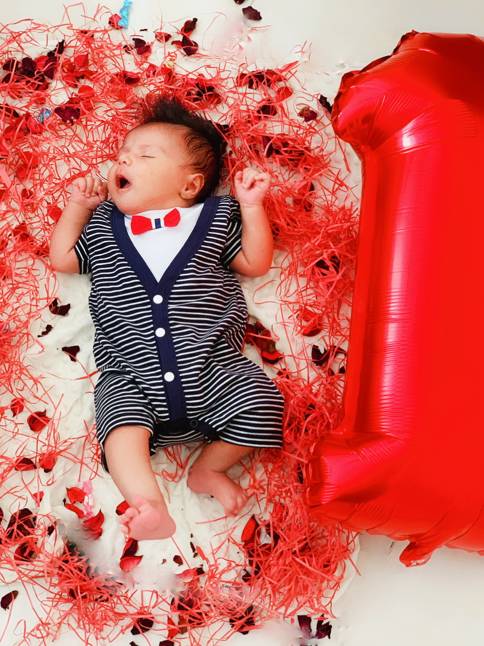 یک ماهگی نوزاد رايان رئيسي منش