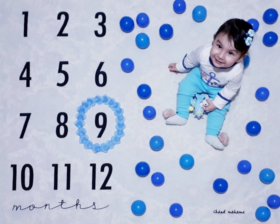 نه ماهگی نوزاد هانا رسولی