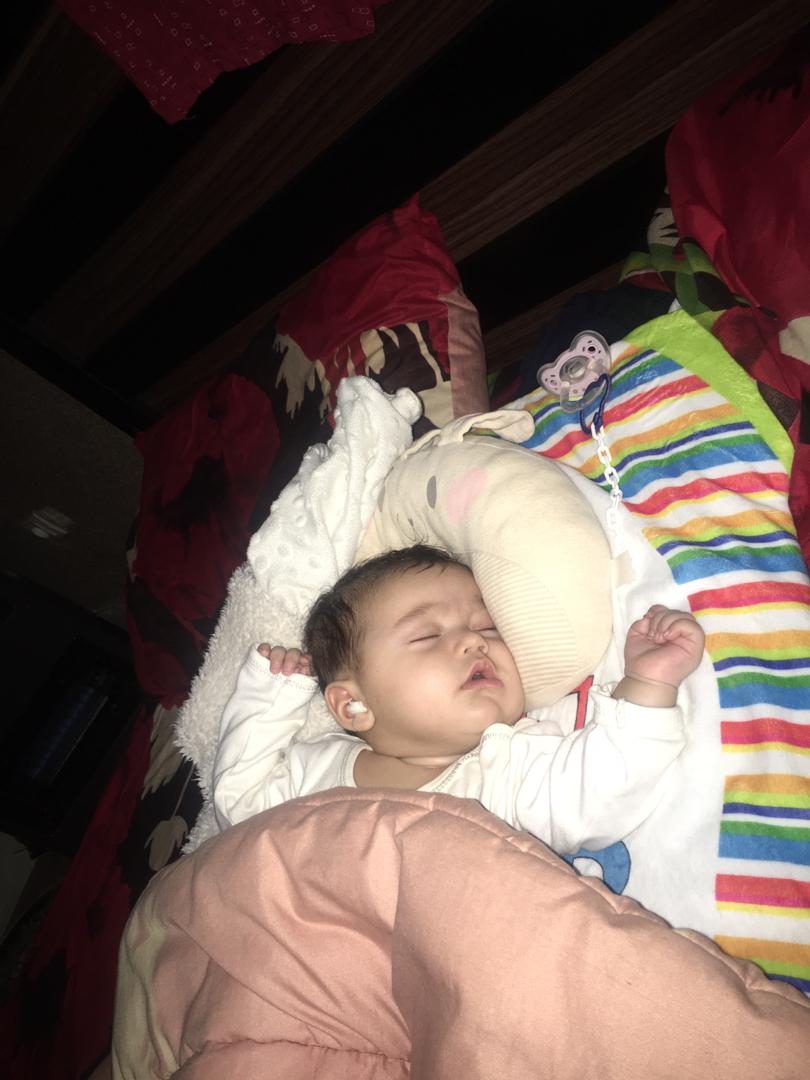 چهار ماهگی نوزاد Ellarose asadi