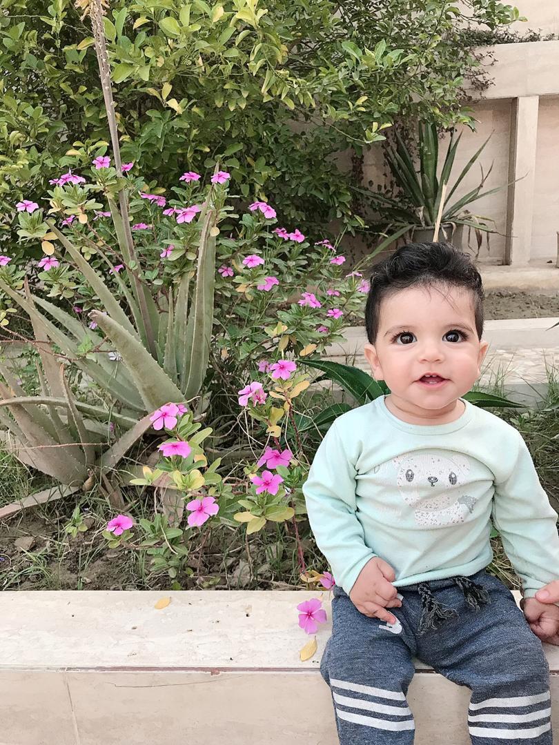 هشت ماهگی نوزاد ماهان كريمي