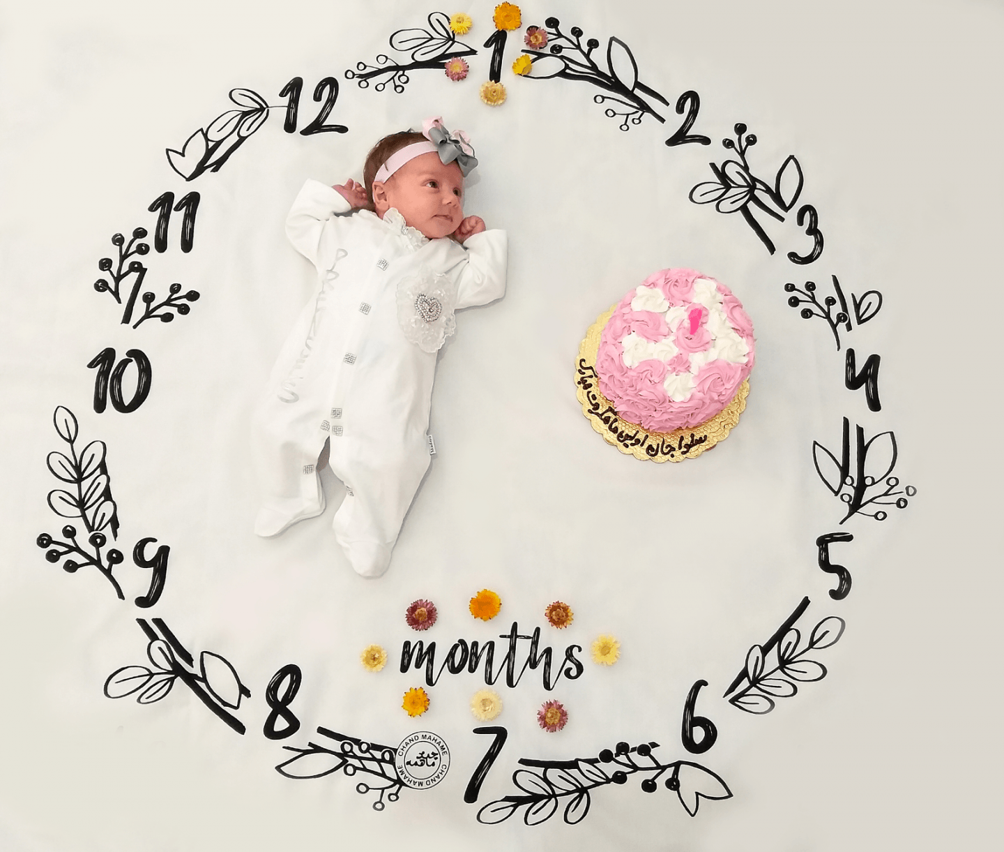 یک ماهگی نوزاد سلوا میرزایی