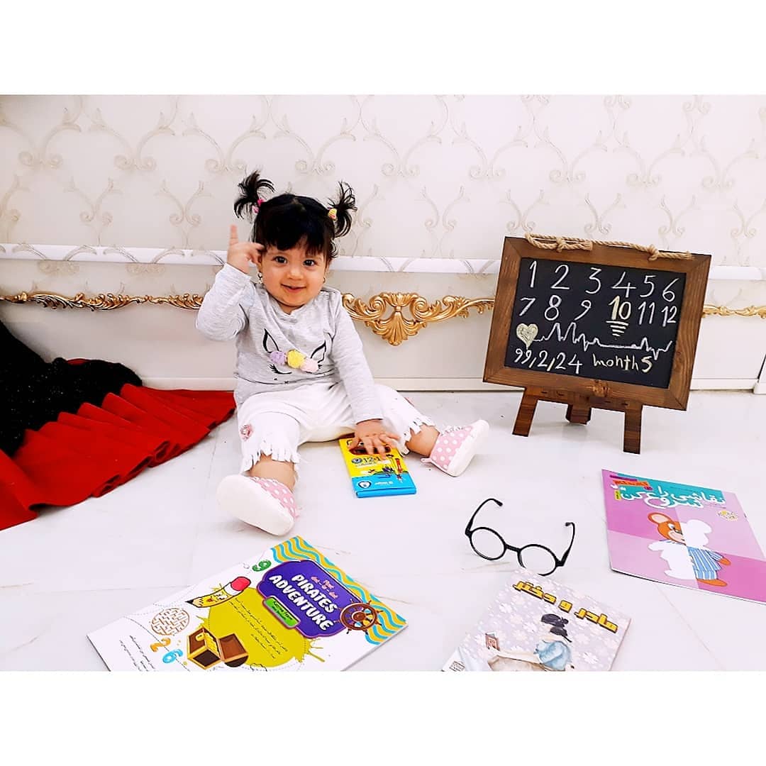 نه ماهگی نوزاد دل آرا داودی
