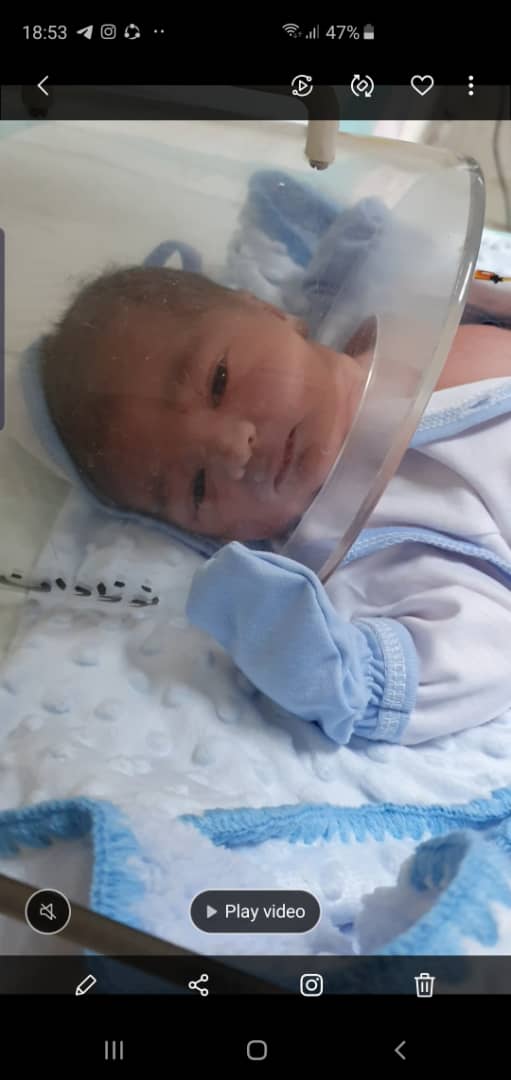 متولد شدن نوزاد سورنا سهراب نژاد