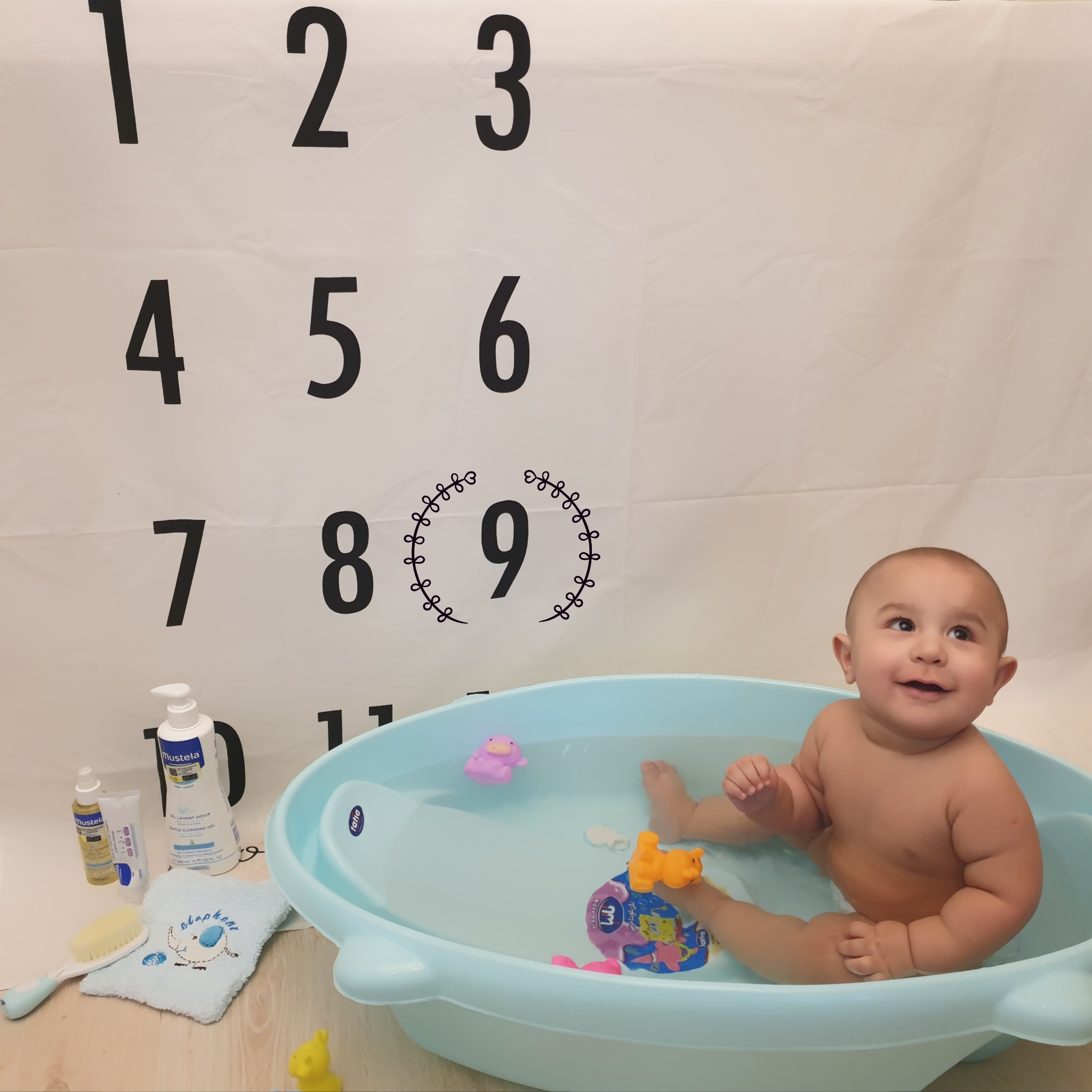 هشت ماهگی نوزاد آیهان شاهی