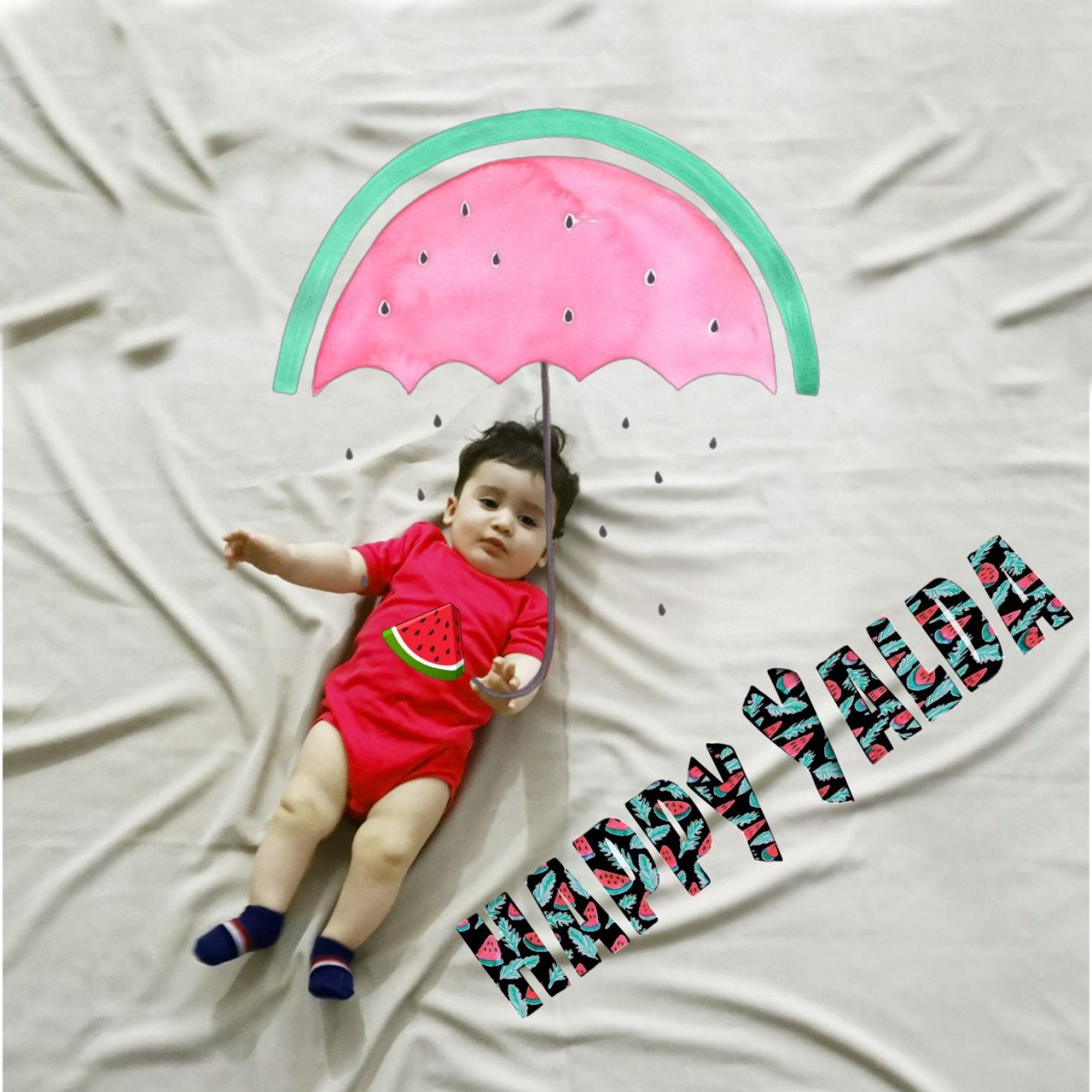 شب یلدا کودک رایان مهرپو