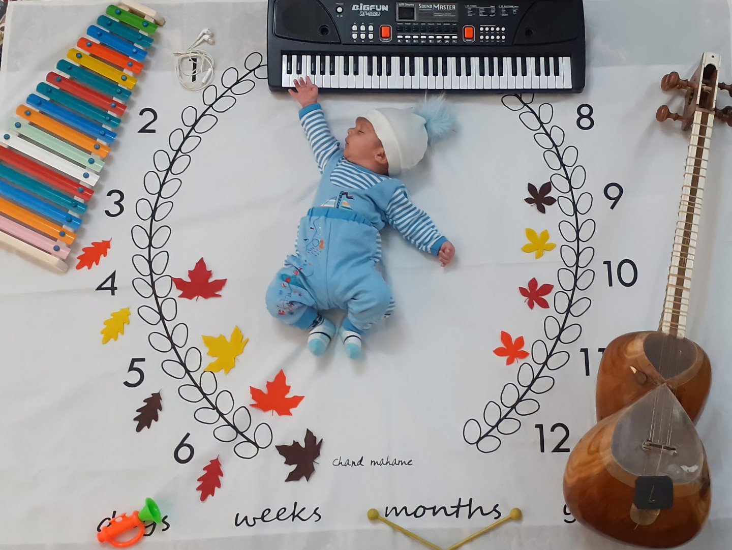 یک ماهگی نوزاد علیرضا ساده