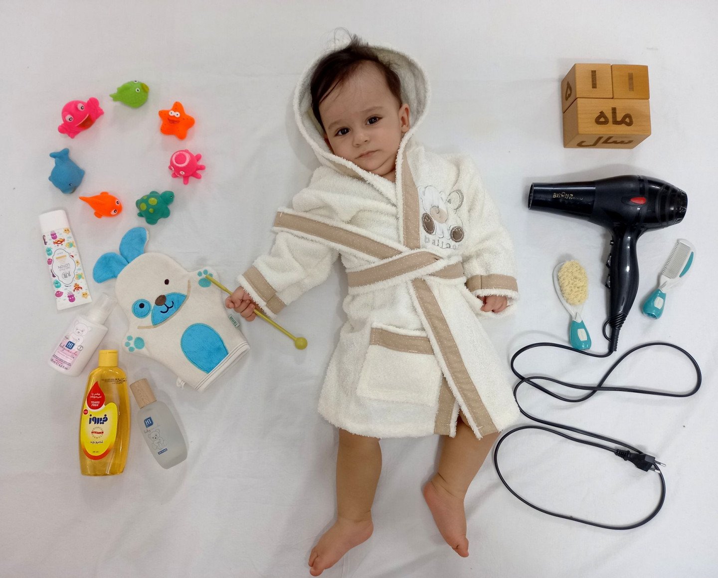 یازده ماهگی نوزاد علیرضا ساده