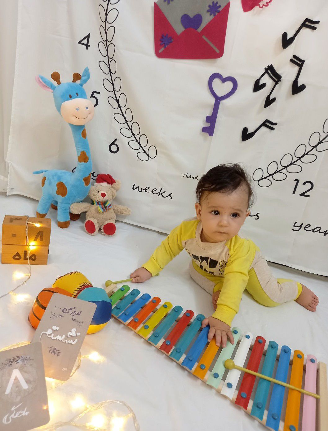 اولین نشستن نوزاد علیرضا ساده