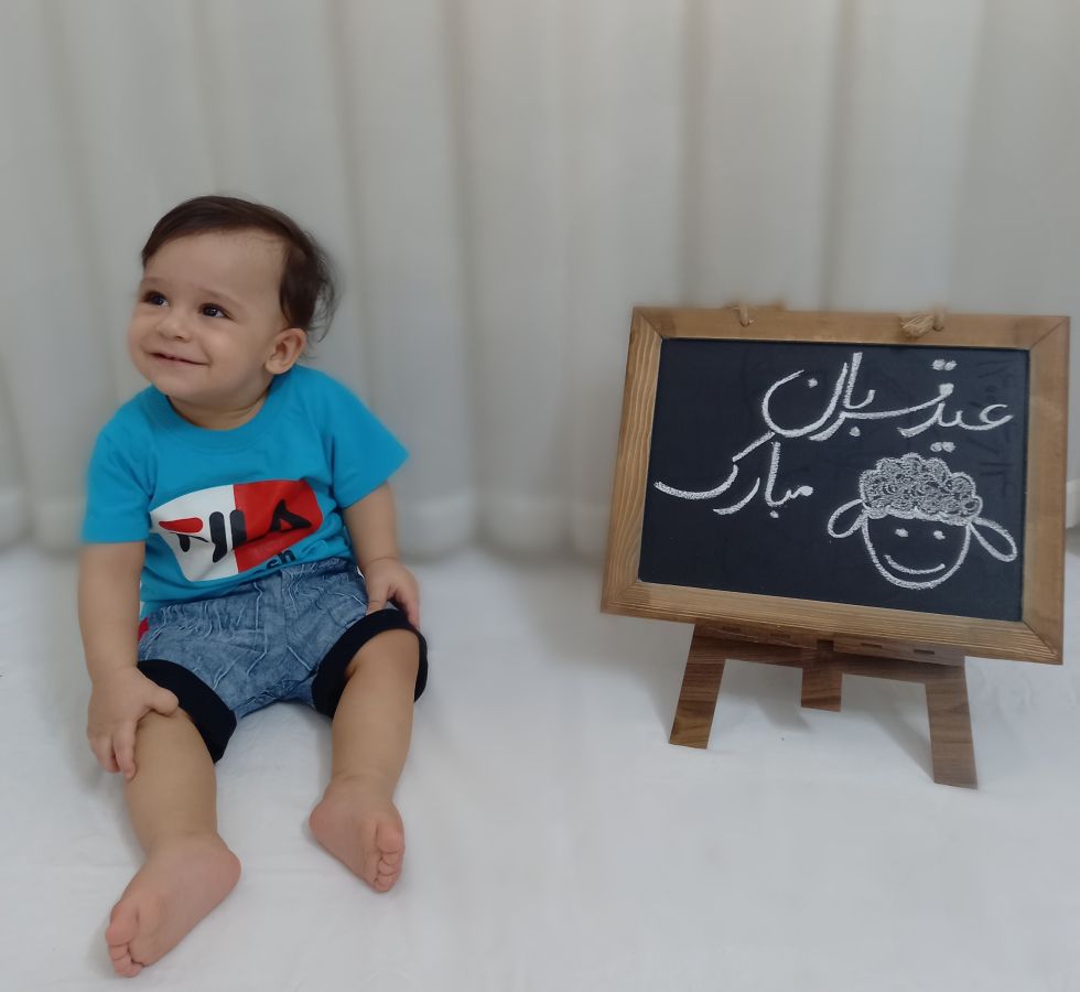 دوازده ماهگی نوزاد علیرضا ساده