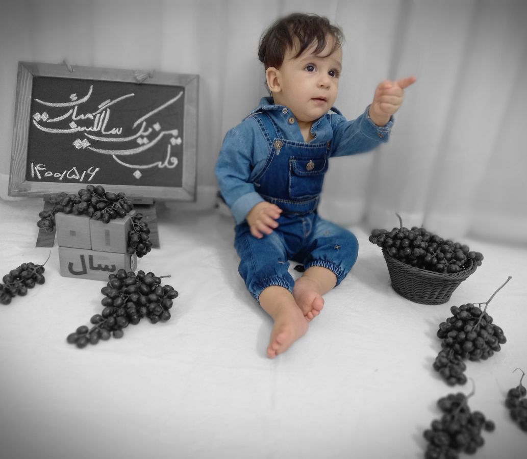 دوازده ماهگی نوزاد علیرضا ساده