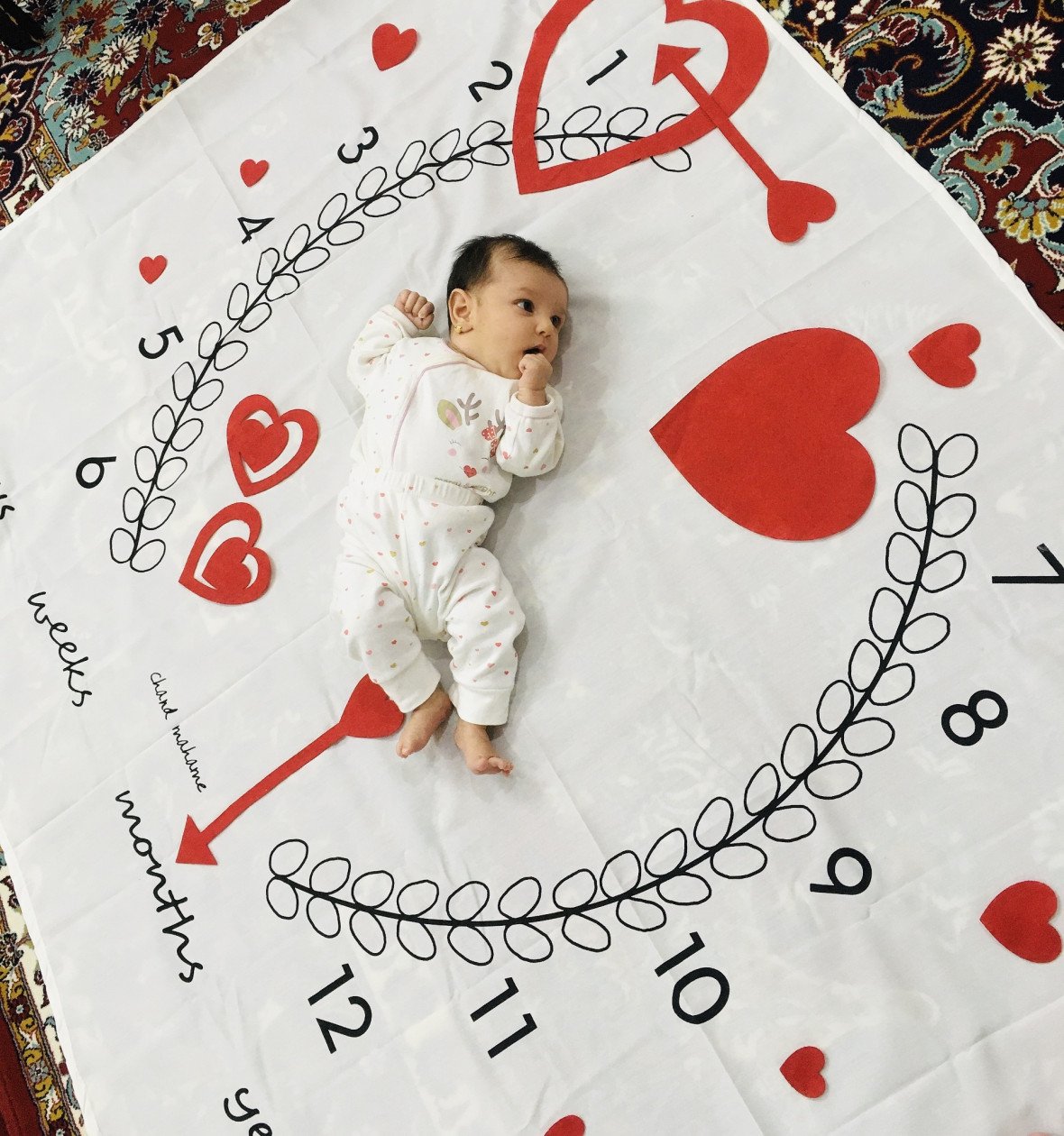 یک ماهگی نوزاد هلنا دهقانی