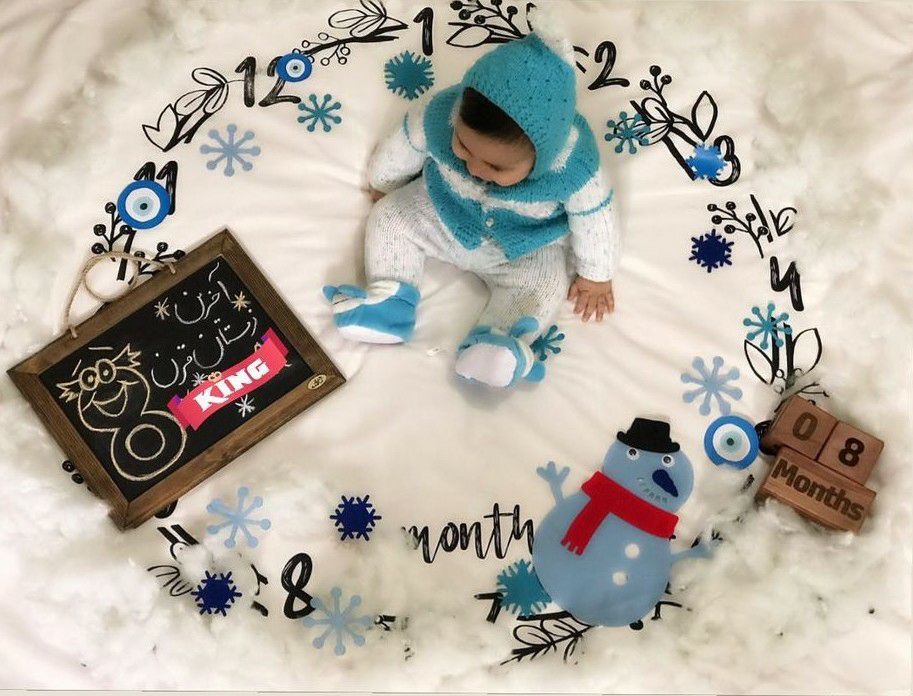 هشت ماهگی نوزاد سیدمحمدحسام میری کوهانی