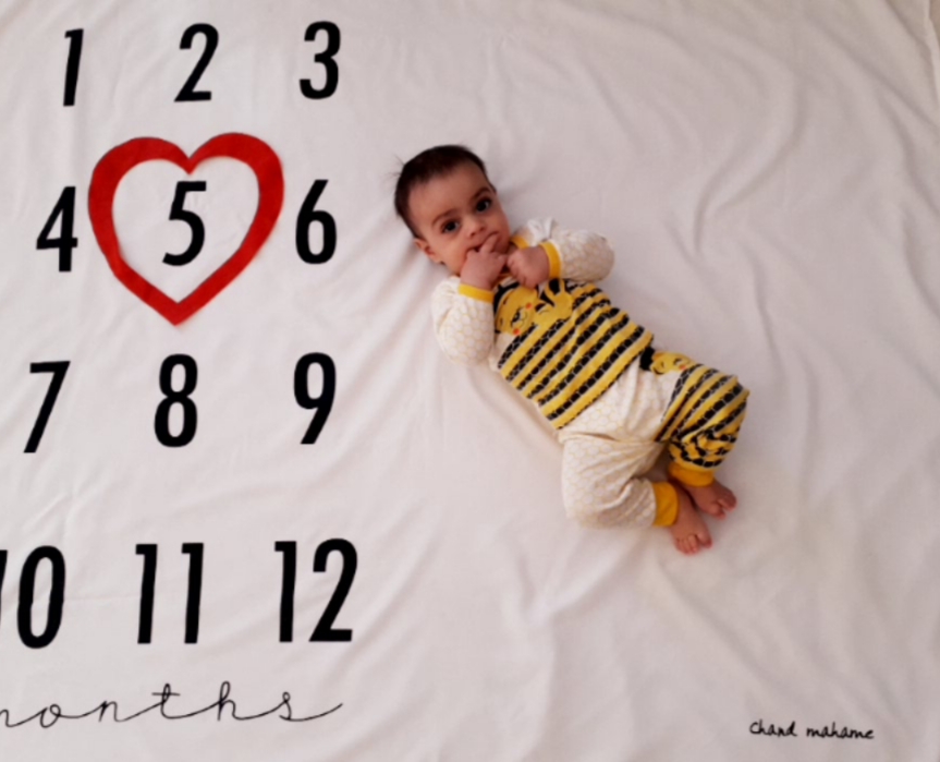 متولد شدن نوزاد آدرین بحرینی