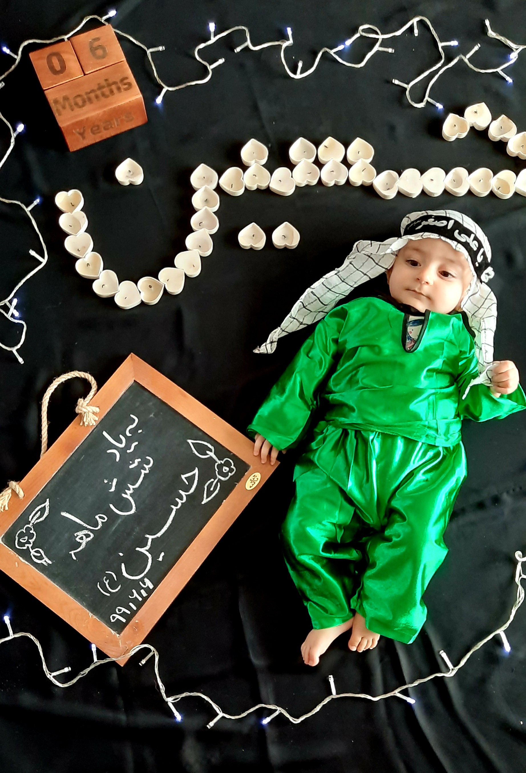 عکس محرم کودک ترنم میرزائی نهر