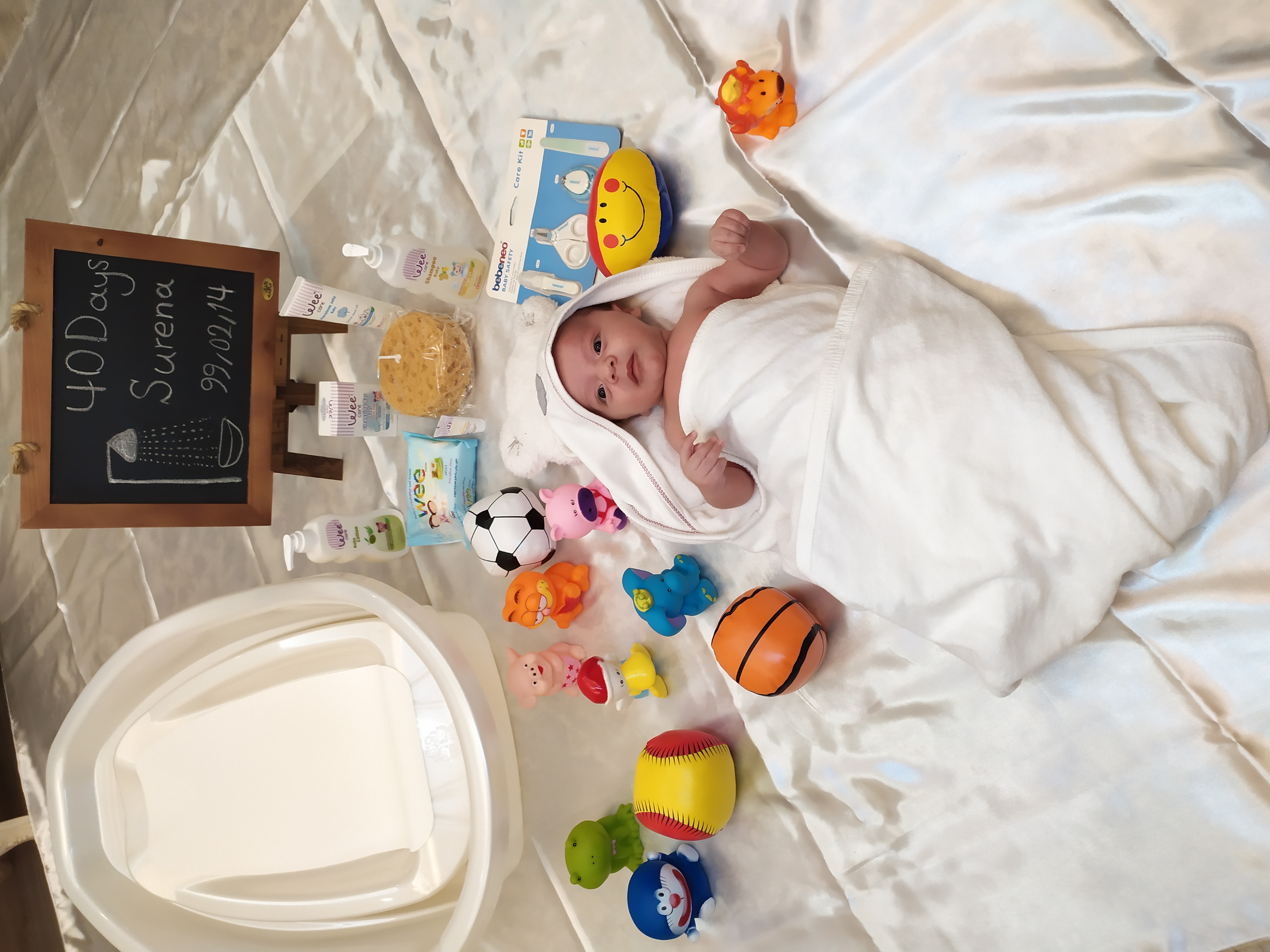 یک ماهگی نوزاد سورنا علیزاده