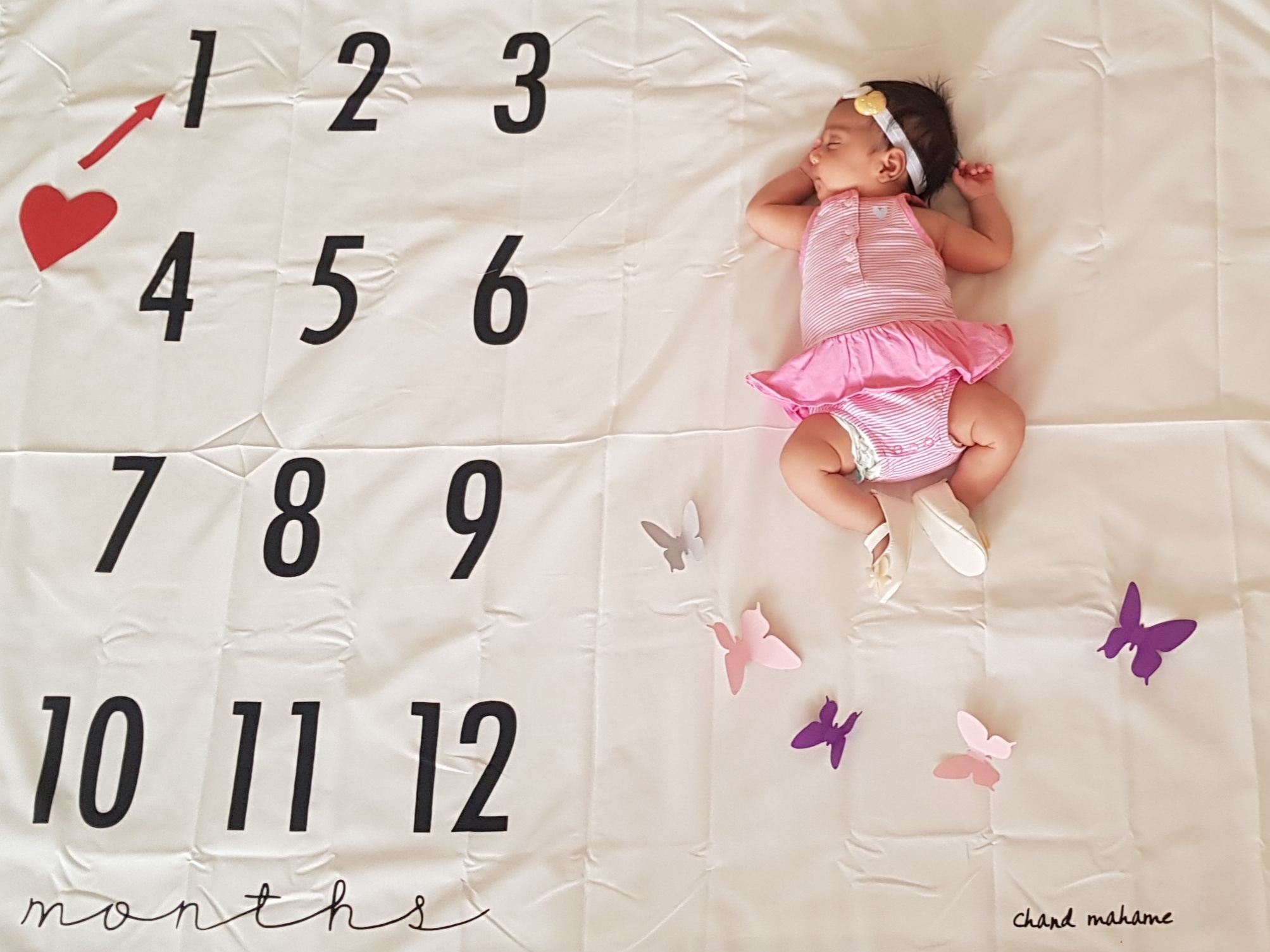 یک ماهگی نوزاد نیروانا شیروانی