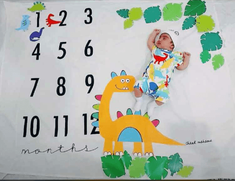 یک ماهگی نوزاد محمدتندرو