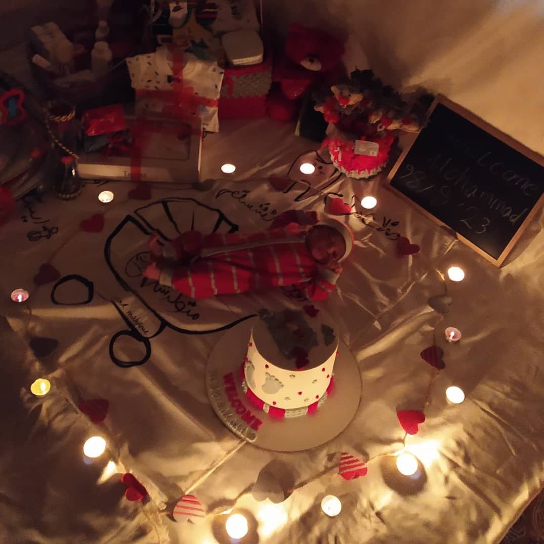 متولد شدن نوزاد محمدتندرو