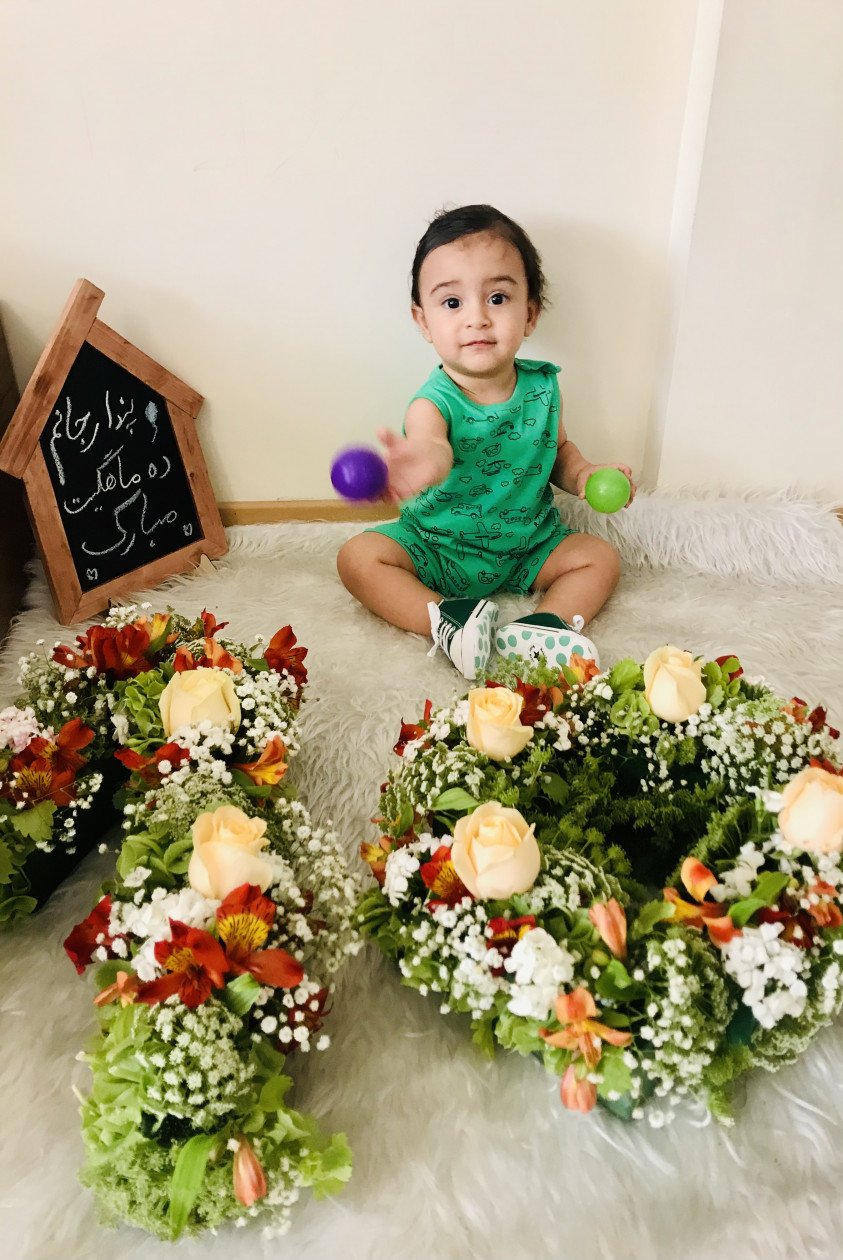 تم عکس بهاری کودک پندار خردمند