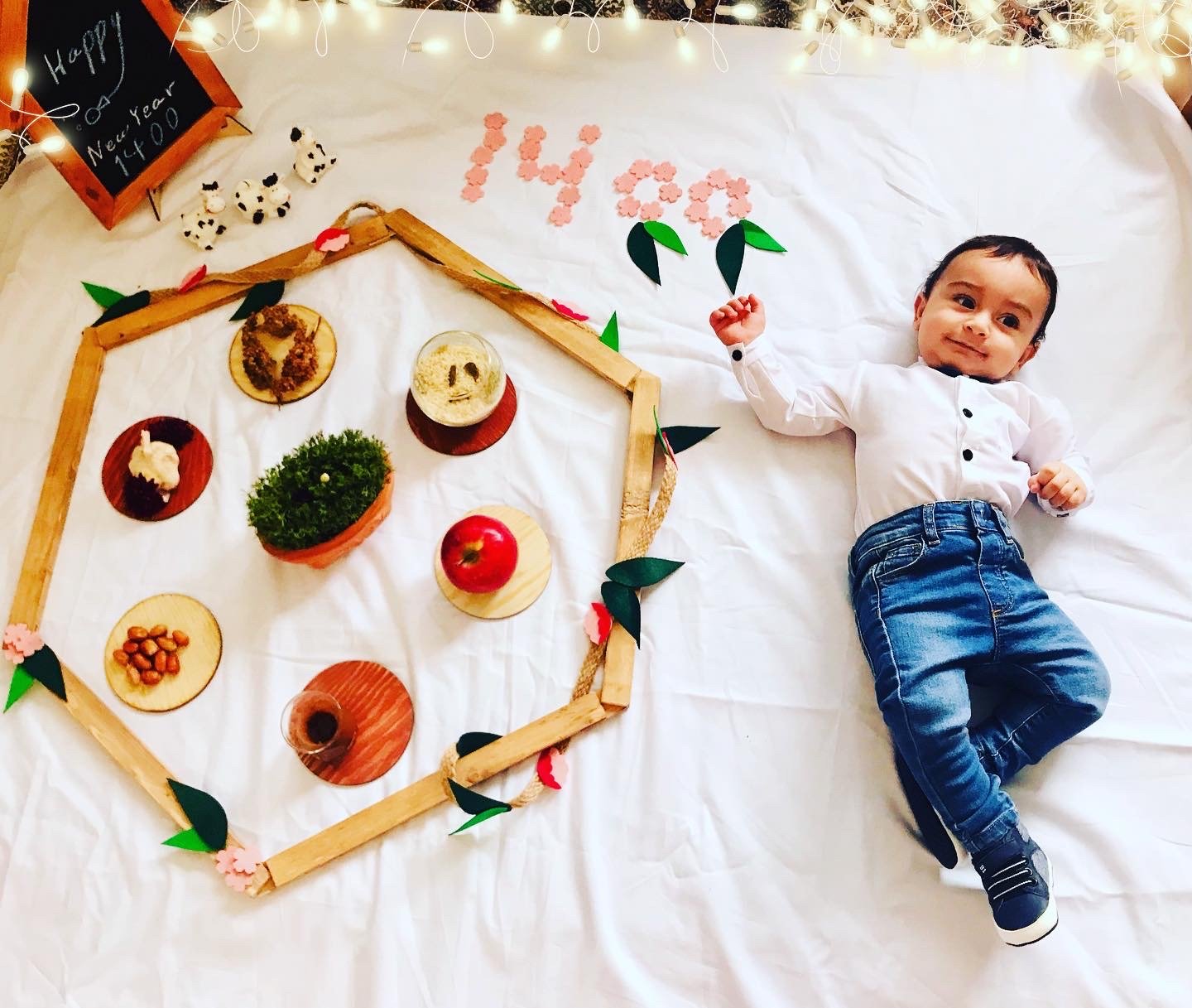 تم عکس بهاری کودک پندار خردمند