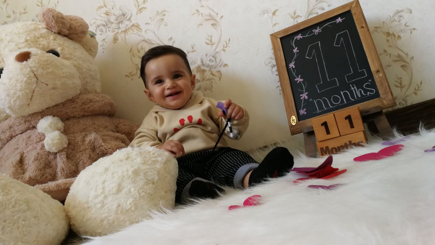 یازده ماهگی نوزاد آرمین منوچهری