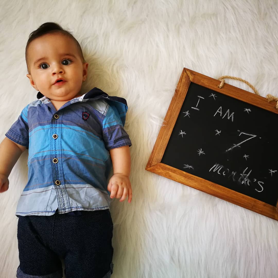 هفت ماهگی نوزاد آرمین منوچهری