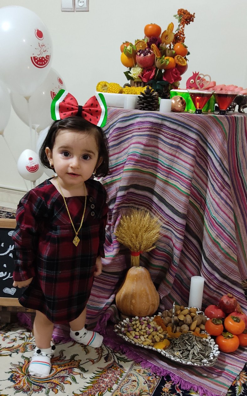 شب یلدا کودک نیلای حیدری