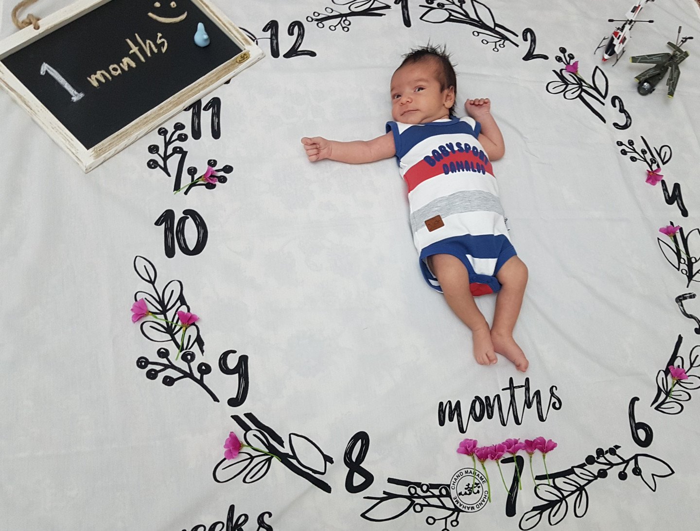 یک ماهگی نوزاد علی شفیق