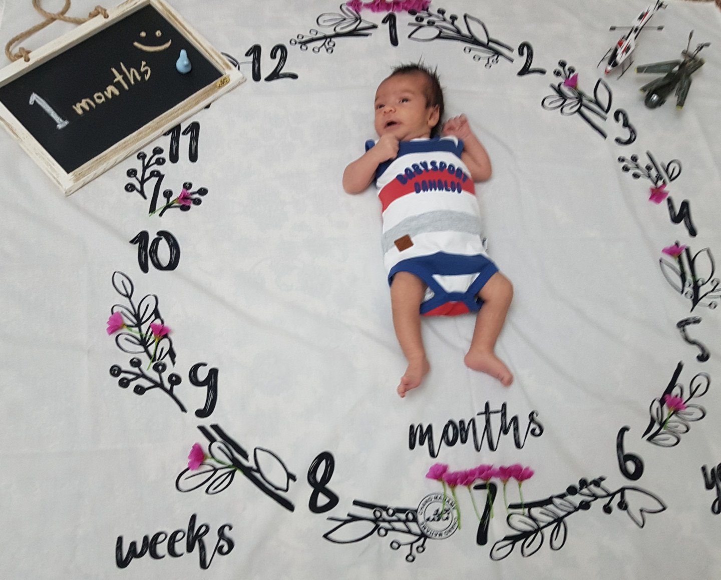 یک ماهگی نوزاد علی شفیق