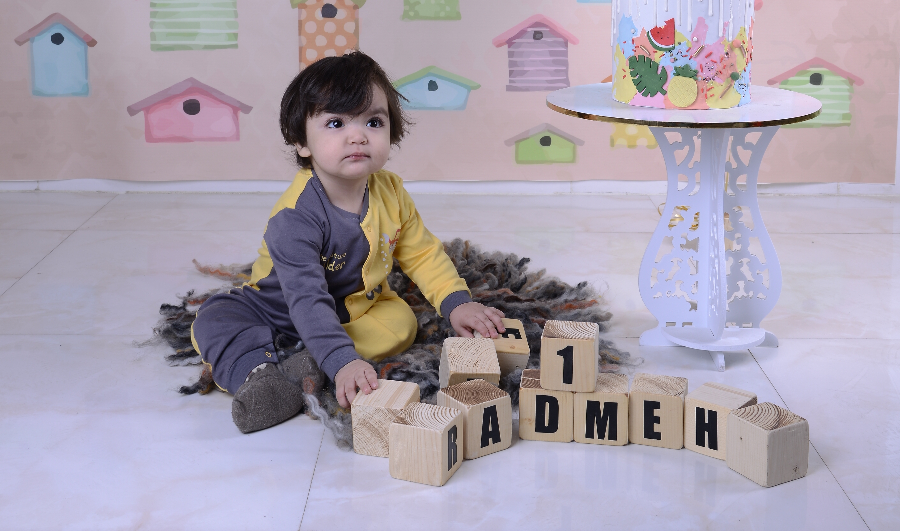 یک ماهگی نوزاد رادمهراحمدی