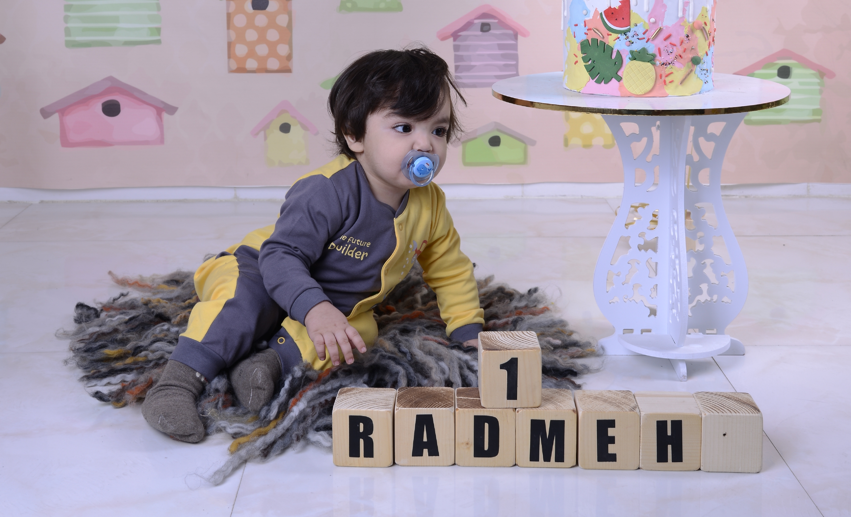 یک ماهگی نوزاد رادمهراحمدی