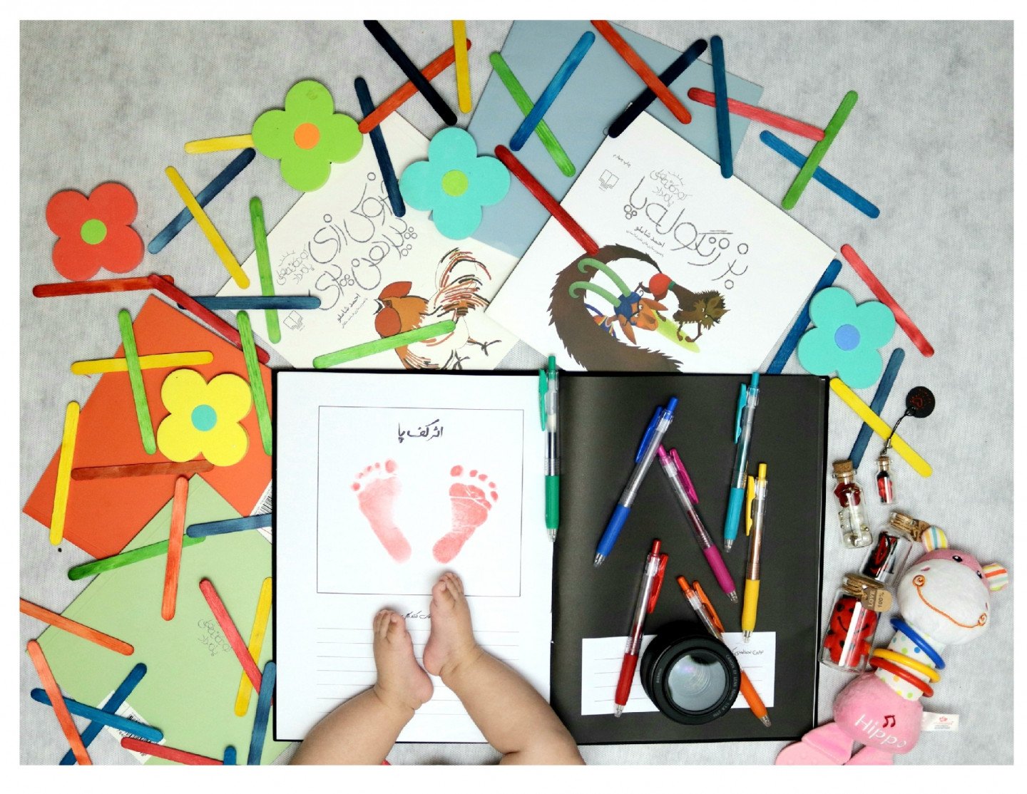 دو ماهگی نوزاد لنیا طاهران پور