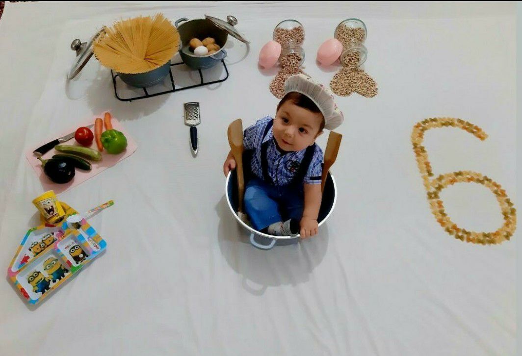 شش ماهگی نوزاد ارکان موسوی