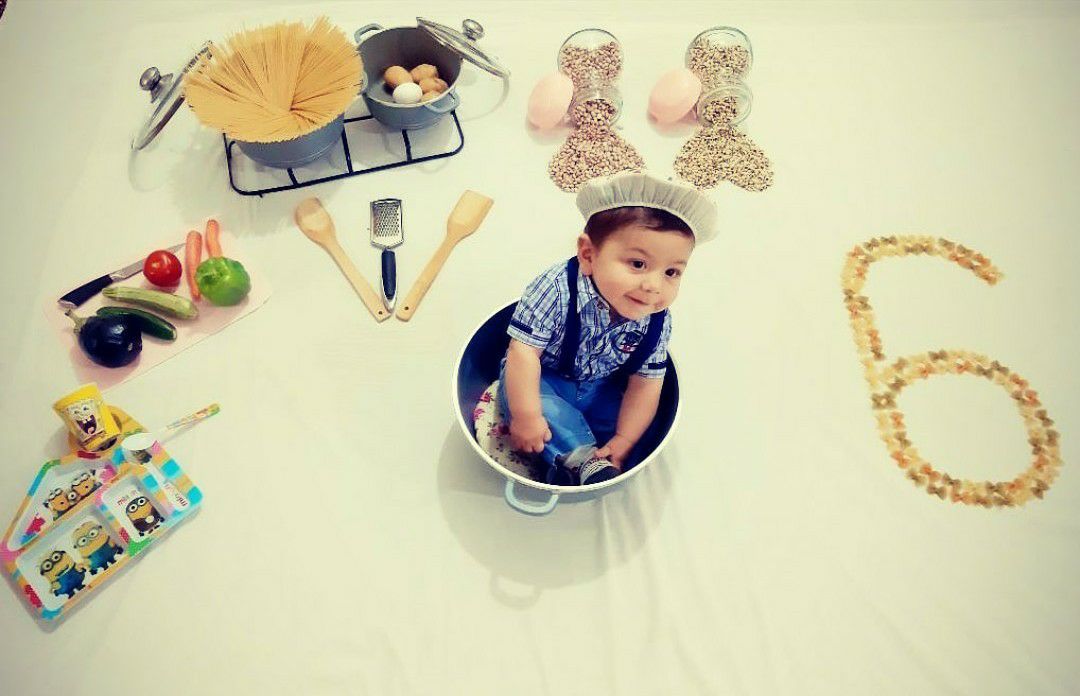 تم عکس تابستانی کودک ارکان موسوی