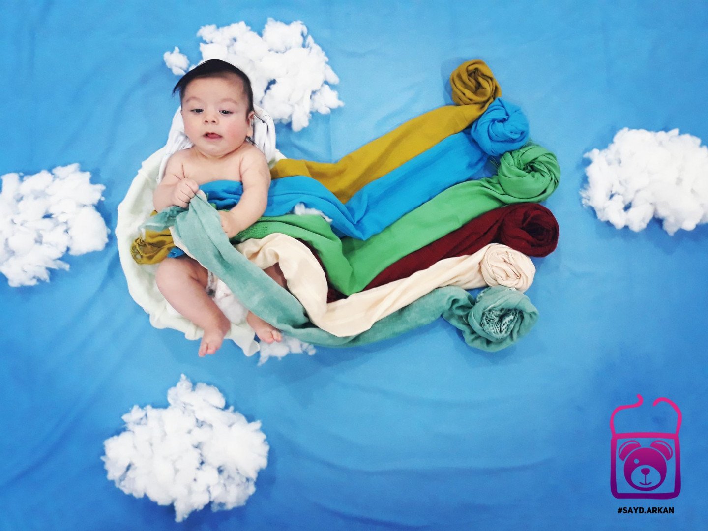 چهار ماهگی نوزاد ارکان موسوی