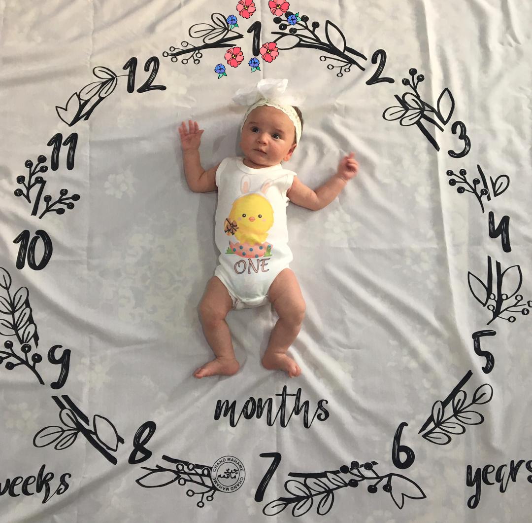 متولد شدن نوزاد مهنا تقی پور