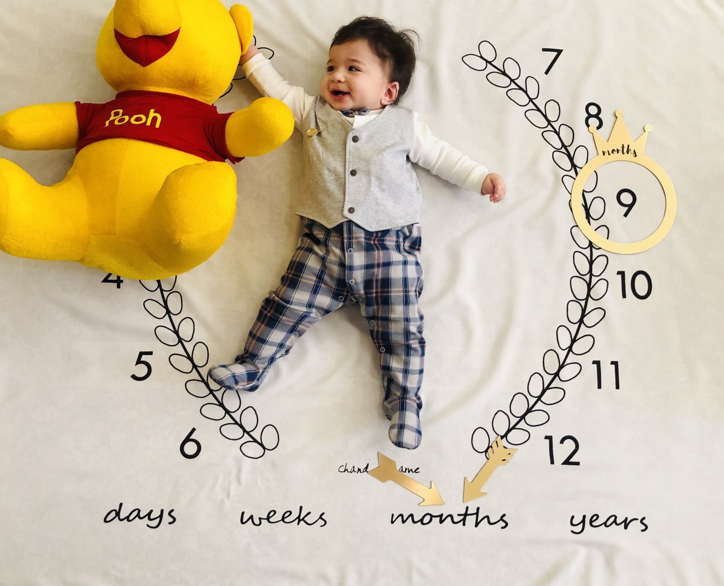 نه ماهگی نوزاد آروین جلی