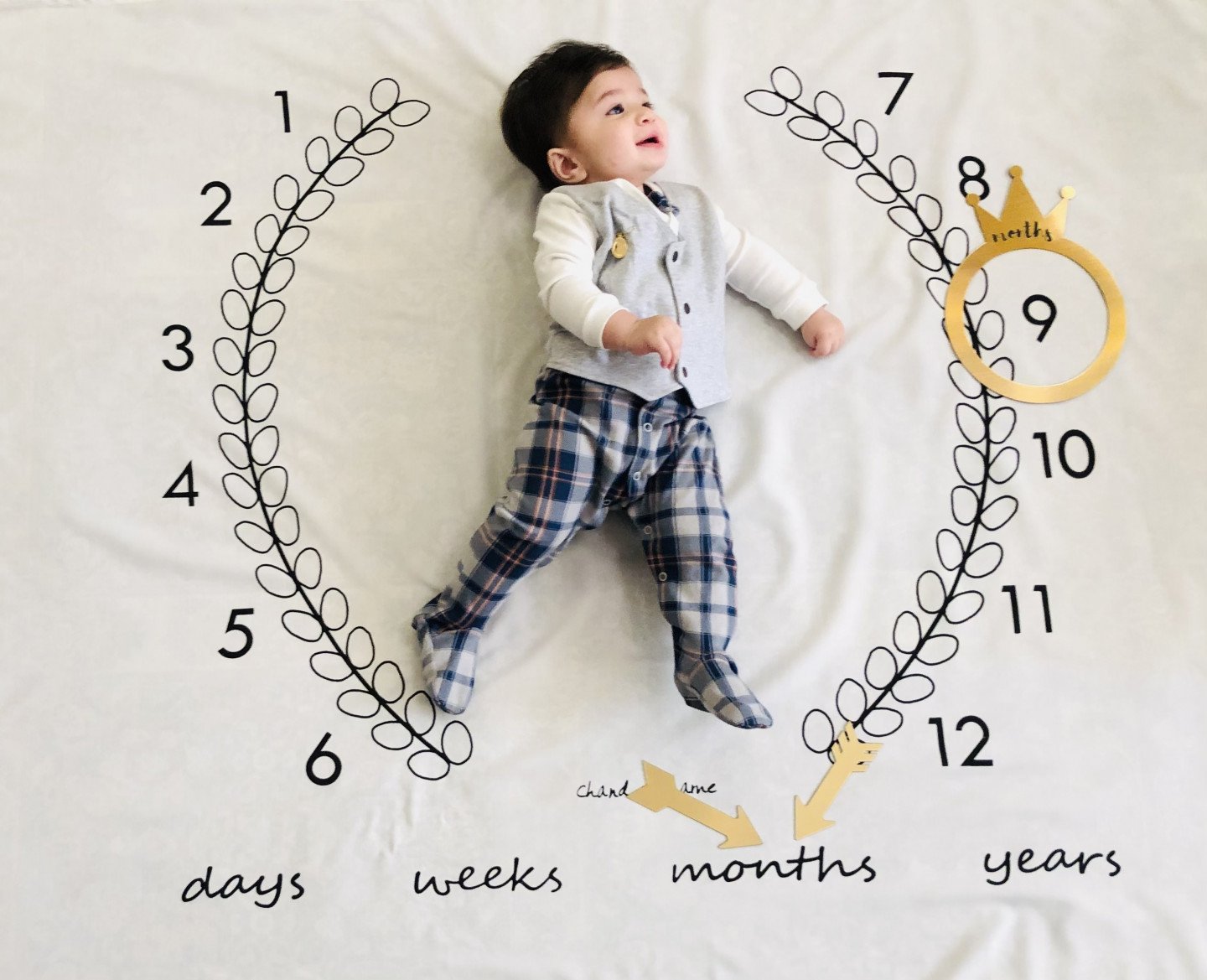 نه ماهگی نوزاد آروین جلی