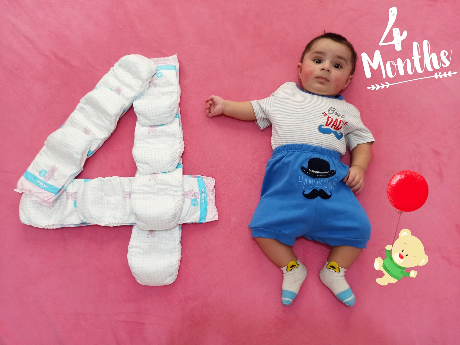 عکس نوزاد پسر کارن سعیدی