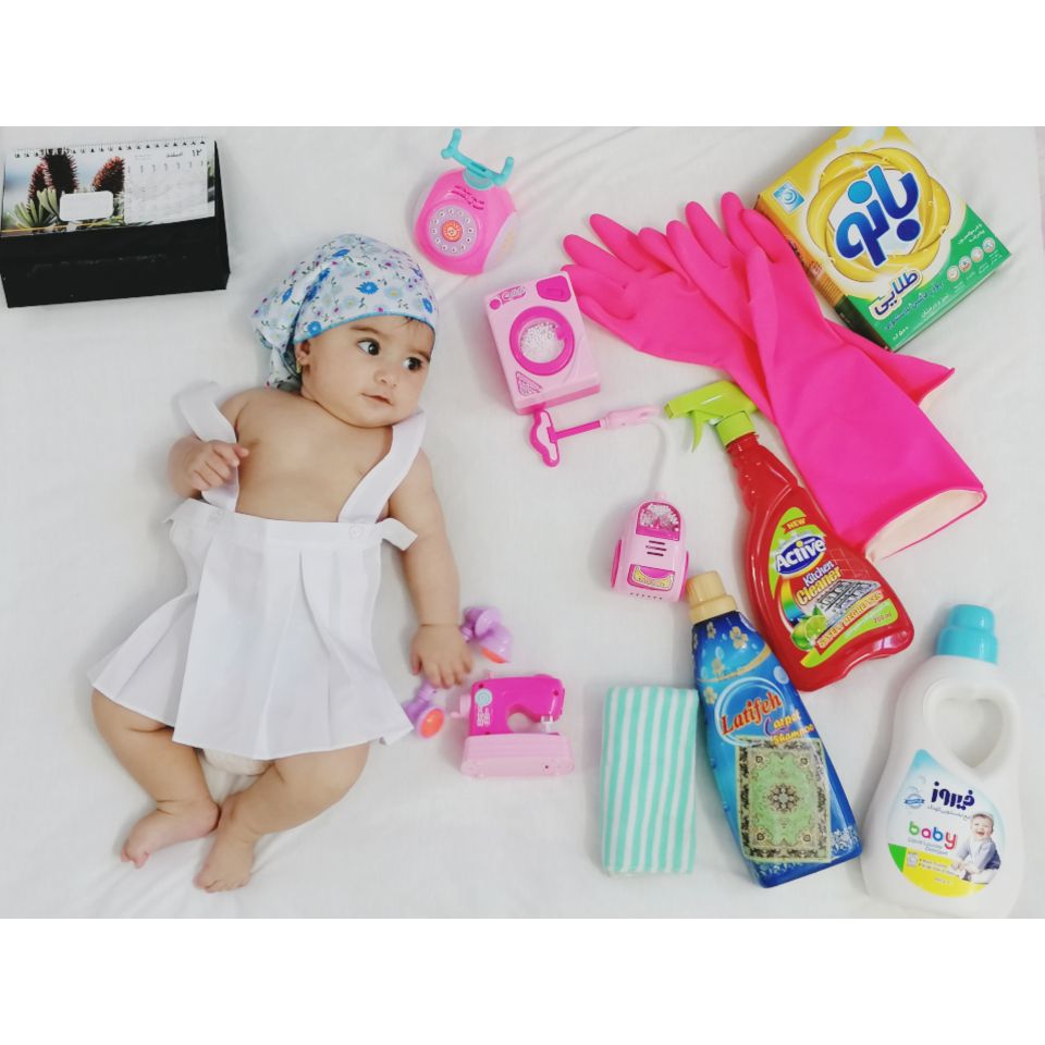 پنج ماهگی نوزاد گندم لطیف