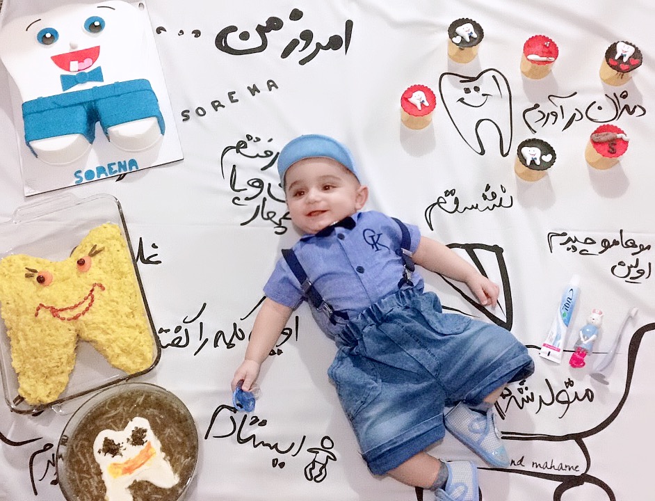 شروع غذای کمکی سورنا حبیبی