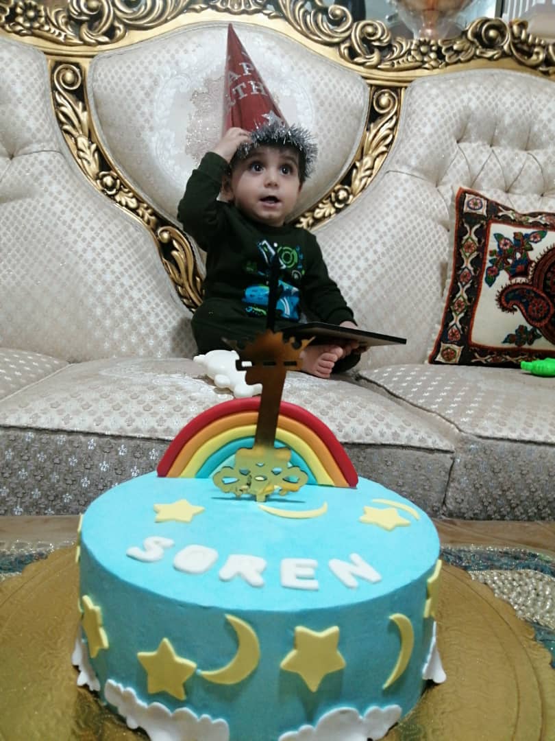 دوازده ماهگی نوزاد سورنا حبیبی