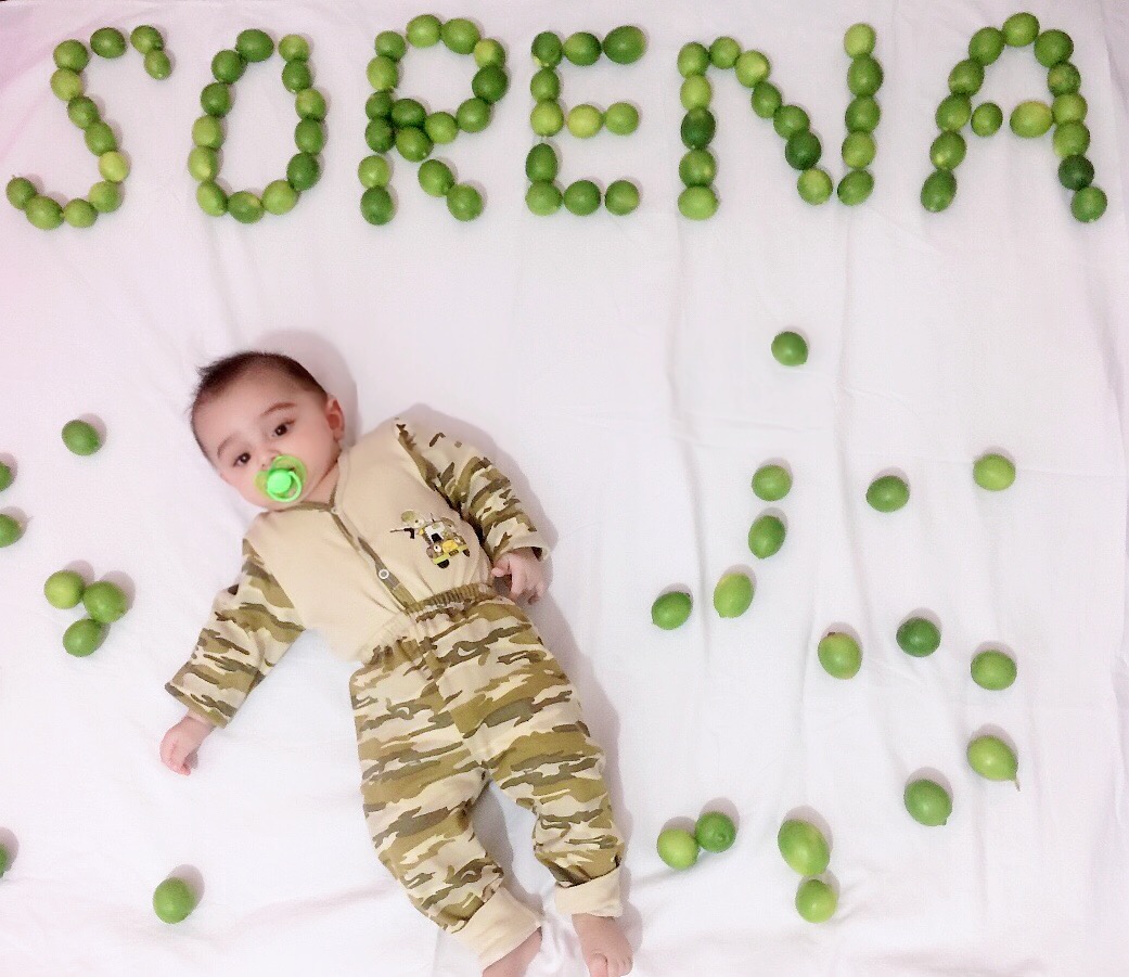 پنج ماهگی نوزاد سورنا حبیبی