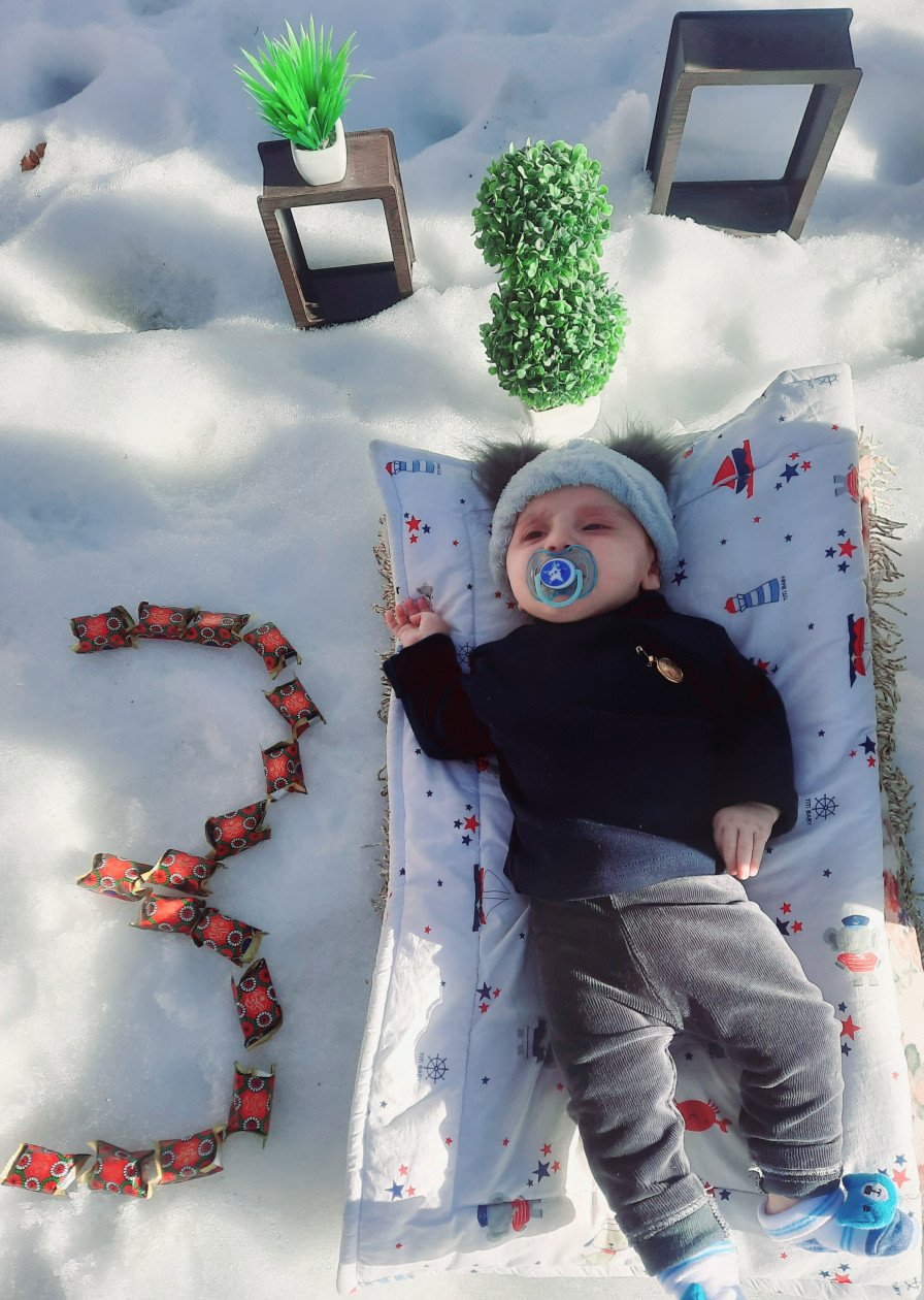 تم عکس تابستانی کودک سورنا حبیبی