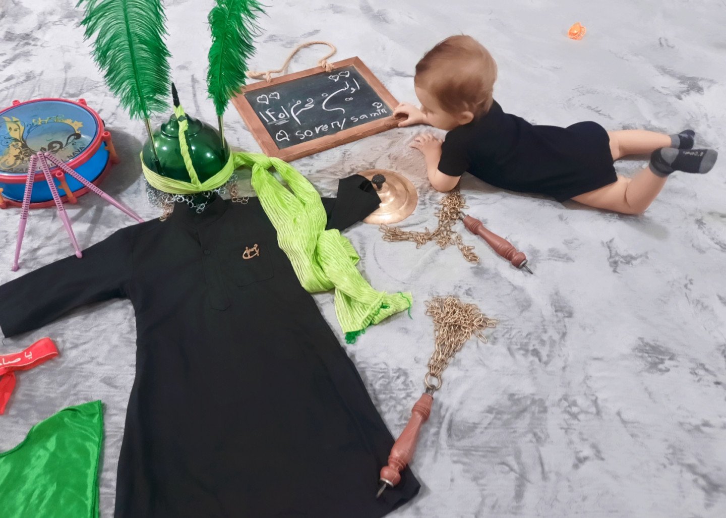 عکس محرم کودک سورنا حبیبی