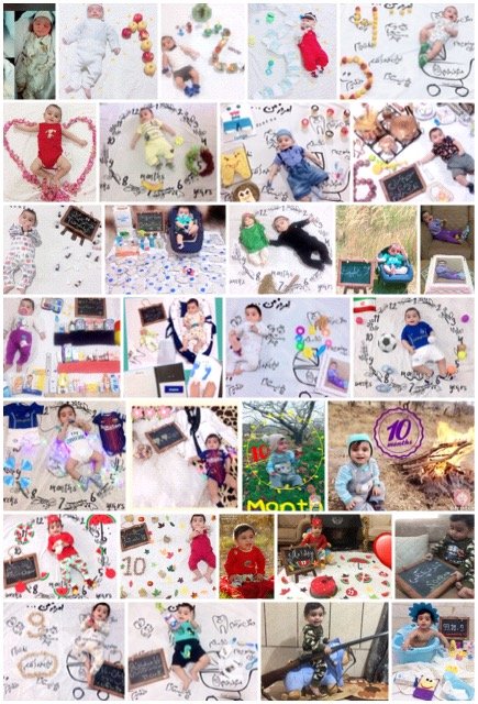 دوازده ماهگی نوزاد سورنا حبیبی